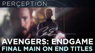 Marvel Studios' Avengers: Endgame Main On End Title Sequence