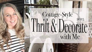 Cottage-Style Thrift and Decorate with Me | 2025