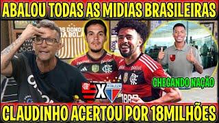 ABALOU TODAS IMPRENSA BRASILEIRA "CLAUDINHO É DO FLAMENGO ?" GUSTAVO GOMES POR GABIGOL ?