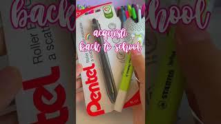 haul back to school  | Stabilo & Pentel