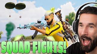 LIVE - STRONGEST SQUAD DEFEATING ALL TEAMS! BEST GAMEPLAY  PUBG MOBILE