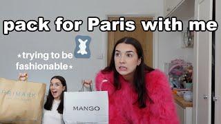 pack for Paris with me *my 23rd bday trip*