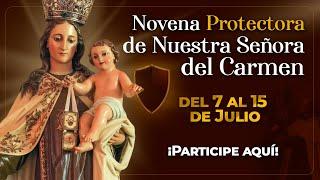 Novena Protectora de Nuestra Señora del Carmen ️ - ¡Participe aquí! #novena #escapulario