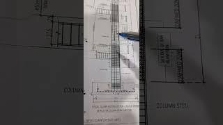 Column Section Details | Confining Zone | Lapping Zone | Structural Drawing | Civil TIps