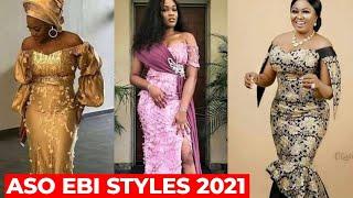 Latest Stunning Asoebi styles 2021 | Africa fashion Clothes 2021 | Latest lace and cord styles 2021