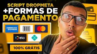 Como colocar Bandeira de pagamento abaixo do botão de compra estilo Dropmeta ( Dropshipping 2023)