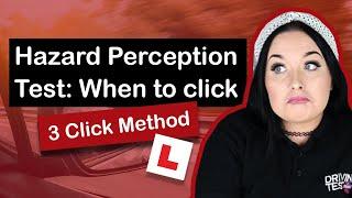 Hazard Perception Test 2020: When to click