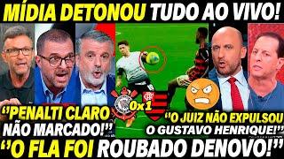  COMENTARISTAS DE TODO O BRASIL DETONAM A ARBITRAGEM APÓS PREJUDICAREM O FLAMENGO NA COPA!