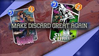 Gambit Surfer  - Make Discard Great Again! Marvel SNAP TCG Gameplay -Weekly Deck Breakdown