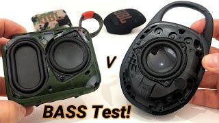 JBL GO 4 Vs JBL Clip 5 Speaker BASS Test!