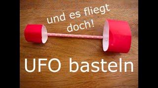 Kinder Outdoor Experiment UFO basteln