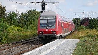 Eisenbahnverkehr in Rheydt HBF Mit Br 111 266 143 425 406 622 152