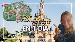 ‍️ MEJOR RUTA para visitar DISNEYLAND PARIS en 1 DÍA paso a paso 