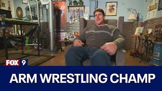 Minnesota man with sizeable arms becomes arm wrestling champ I KMSP FOX 9