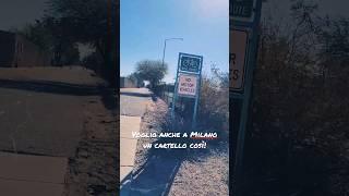 Tucson città molto bike friendly e con una lunghissima ciclabile da nord a sud! #bikelane