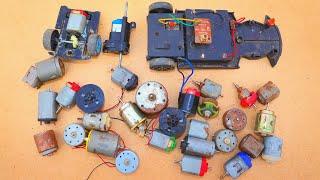 Awesome uses of old DC Motors | Old Mobile charger | Remote control car