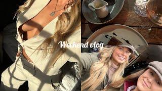 WEEKEND VLOG! Brunch, gin making & all ladies shoot day. Vlogmas