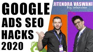 $0-100K Shopify Dropshipping with Google Adwords & SEO | Jitendra Vaswani Interview