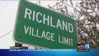 Village of Richland may vote to erase itself