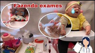 Levei as babys para fazer exame de sangue/ Milli Produções