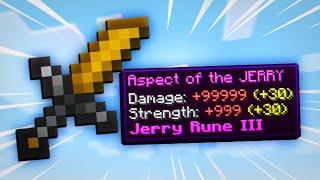 The Most Powerful Wooden Sword in Hypixel Skyblock