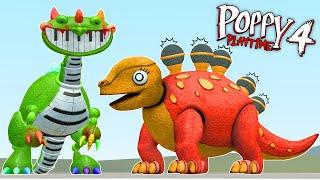 I FOUND STEGOPHONE DINO TOY FROM PIANOSAURUS FAMILY POPPY PLAYTIME 4 In Garry's Mod