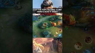 EnemyKiller Vs Top 1 Global Clint #shorts #mlbb