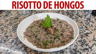 Cómo hacer Risotto de Hongos con Portobellos - Receta paso a paso