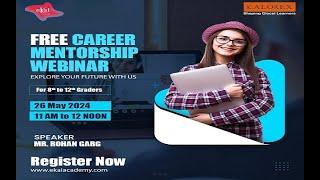 Career Mentorship Webinar 26th May 2024