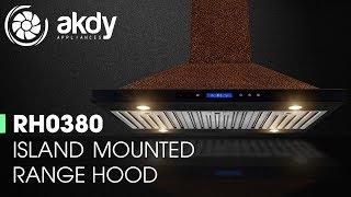 AKDY Island Range Hood: Model RH0379/380 [Product Showcase]