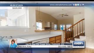 Home for Sale in Parker, CO | $229,000