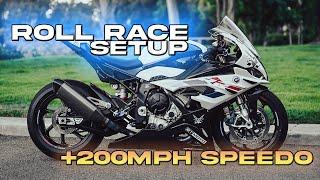 How To Setup a Roll Race Bike and 200MPH Speedo Coding Unlock, 2023 BMW S1000RR