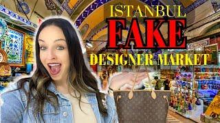 CRAZY Market Spree in ISTANBUL, TURKEY GRAND BAZAAR (Fake Designer)