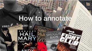 How to annotate books WITHOUT writing directly on them ️