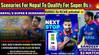 Scenarios For Nepal To Qualify For Super 8s Of T20 WC 2024 