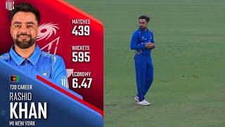 Rashid Khan 3 Wickets Haul | MI New York VS LA Knight Riders | The Samiul Malik