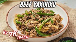 Gampang Banget dan Pasti Enak ! Resep Beef Yakiniku ala Hokben