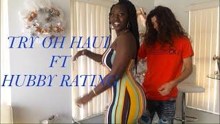 FASHION NOVA & RAINBOW/RUE21 TRY ON HAUL FT. HUSBAND RATING!