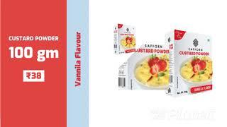 Safforn Custard Powder || 100 gm || Passion For Baking