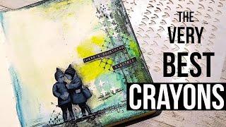 How to create mixed media art journal page
