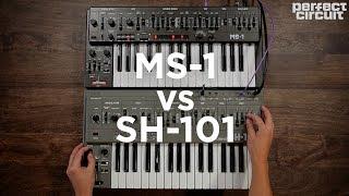 Behringer MS1 vs Roland SH101 Monosynths Compared