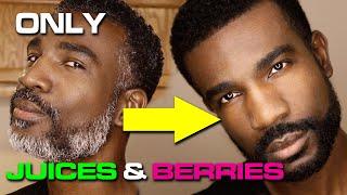 Natural Hair Dye Gray Beard Black - Only Two Ingredients!