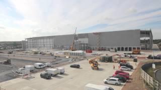 EuroCarParts Distribution Centre Build - June 2015 Time Lapse