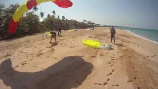 Downwind Landings on Beech:  Fun Time Eating Sand!