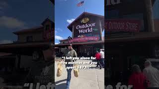 How much did you spend at Bass Pro Shops??