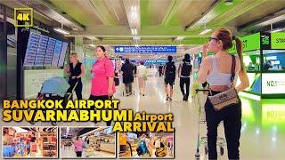 Suvarnabhumi Airport / Bangkok International airport ARRIVAL ( August 2023 )