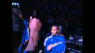 John Wall's pumped up introduction