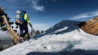 Mount Baden-Powell solo winter climb via Vincent Gap and the PCT  SoCal hiking at its best in 4K mt