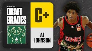 AJ Johnson Selected No. 23 Overall By Milwaukee Bucks I 2024 NBA Draft Grades I CBS Sports