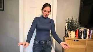 Comfort, Fit, TryOn, and Review of Reoria Women's Turtleneck Bodysuit